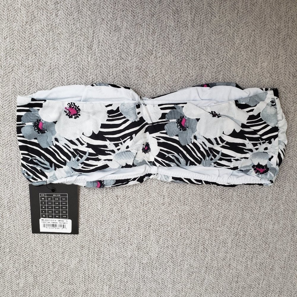 Ethika White Daisy Bandeau Modal - Picture 2 of 5